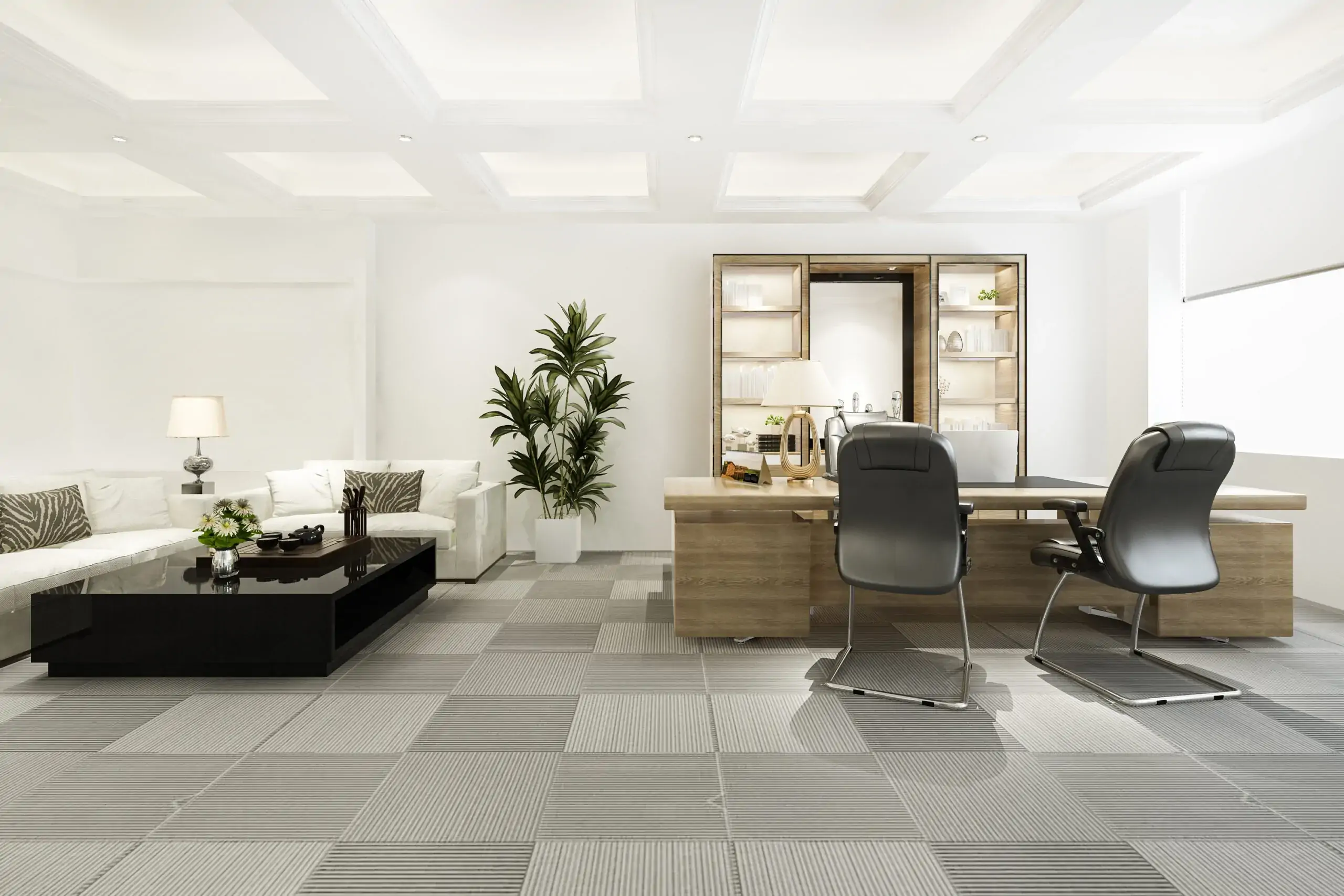 Carpet Pattern Magnetic Backed LVT