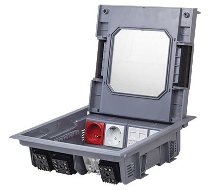 Raised Floor Outlet Box